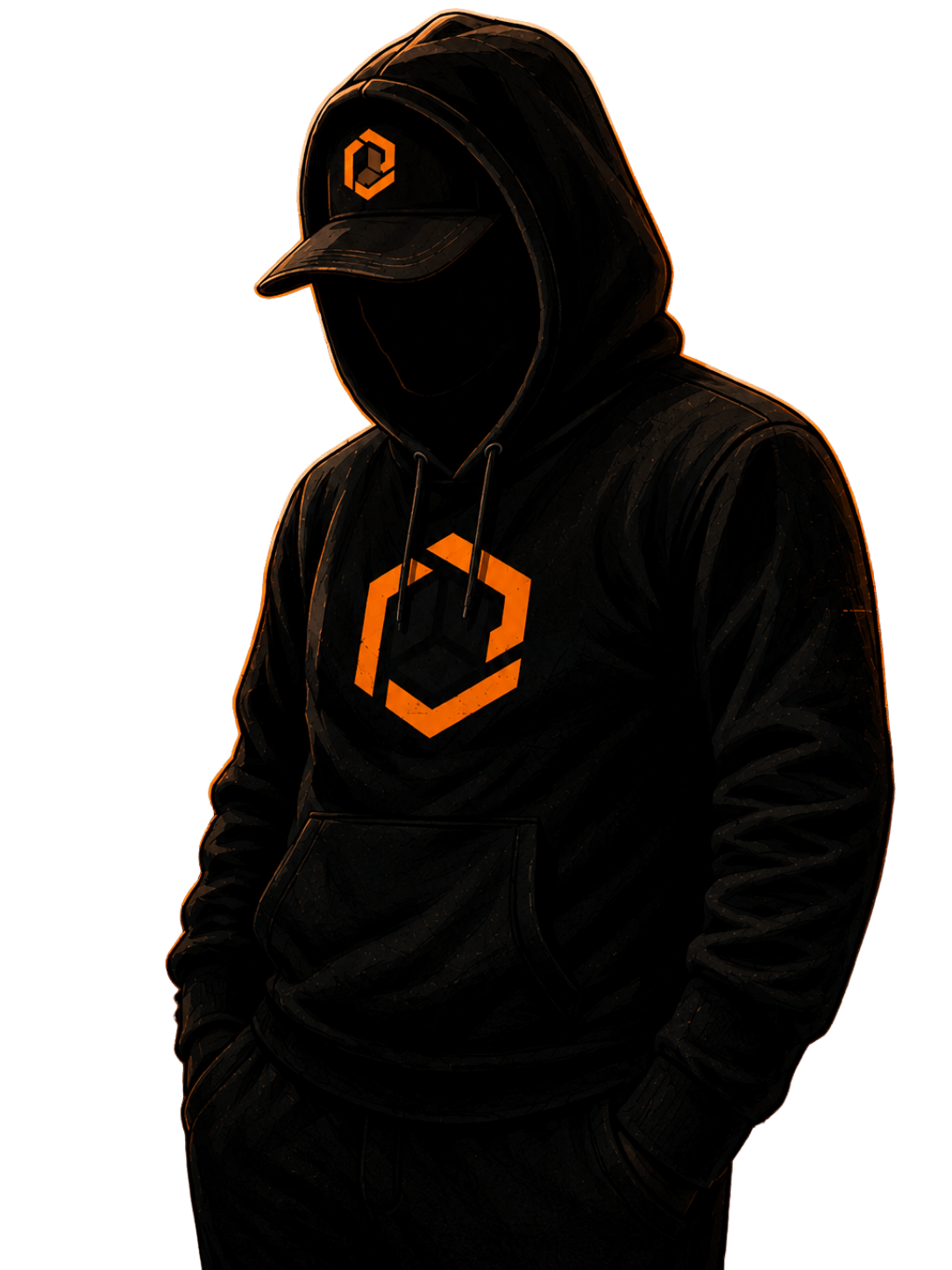 Operator silhouette wearing PARA60N apparel